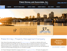 Tablet Screenshot of pabstkinney.com